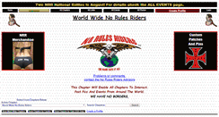 Desktop Screenshot of norulesriders.com